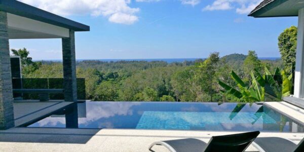 Panoramic Sea View Pool Villa 3 Bedroom - Layan Beach - Phuket - for sale